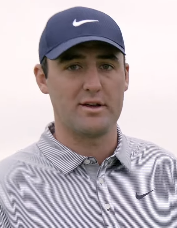 Golfer Scottie Scheffler